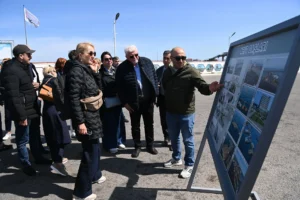 Visita a Oil Rocks