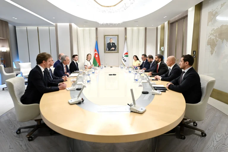 Il Presidente di SOCAR incontra il Presidente di Wood Mackenzie